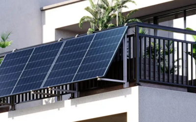 Paneles fotovoltaicos para instalar en balcones